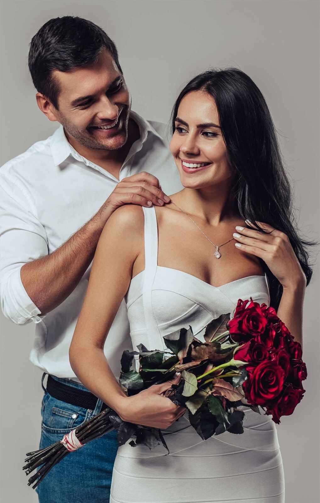 Christmas Message Card Jewelry, May God Continue To Bless Our Happy Marriage, Alluring Beauty Necklace Message Card