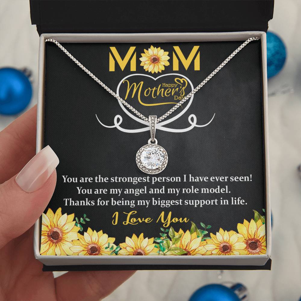Eternal Hope Necklace - MOM - Happy Mothers Day - Sunflower-Mom