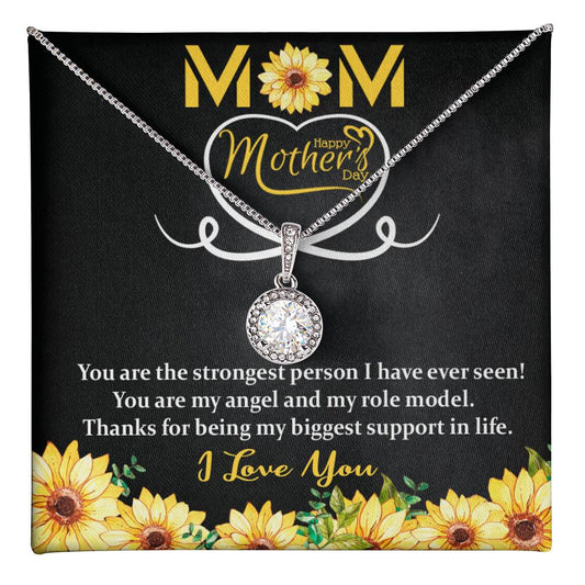 Eternal Hope Necklace - MOM - Happy Mothers Day - Sunflower-Mom