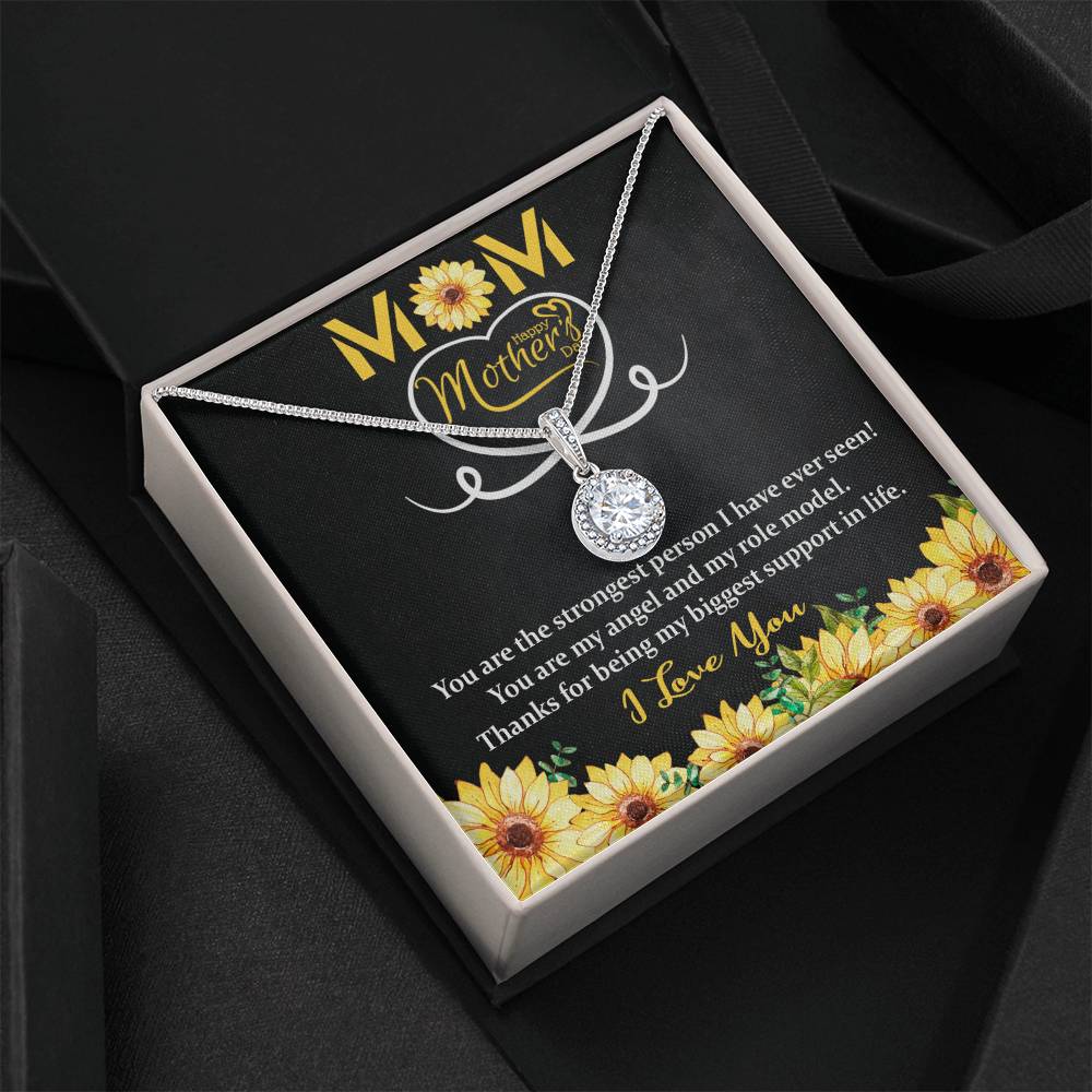 Eternal Hope Necklace - MOM - Happy Mothers Day - Sunflower-Mom