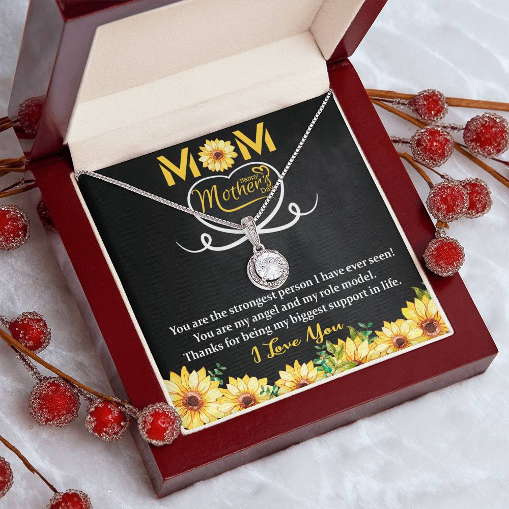 Eternal Hope Necklace - MOM - Happy Mothers Day - Sunflower-Mom