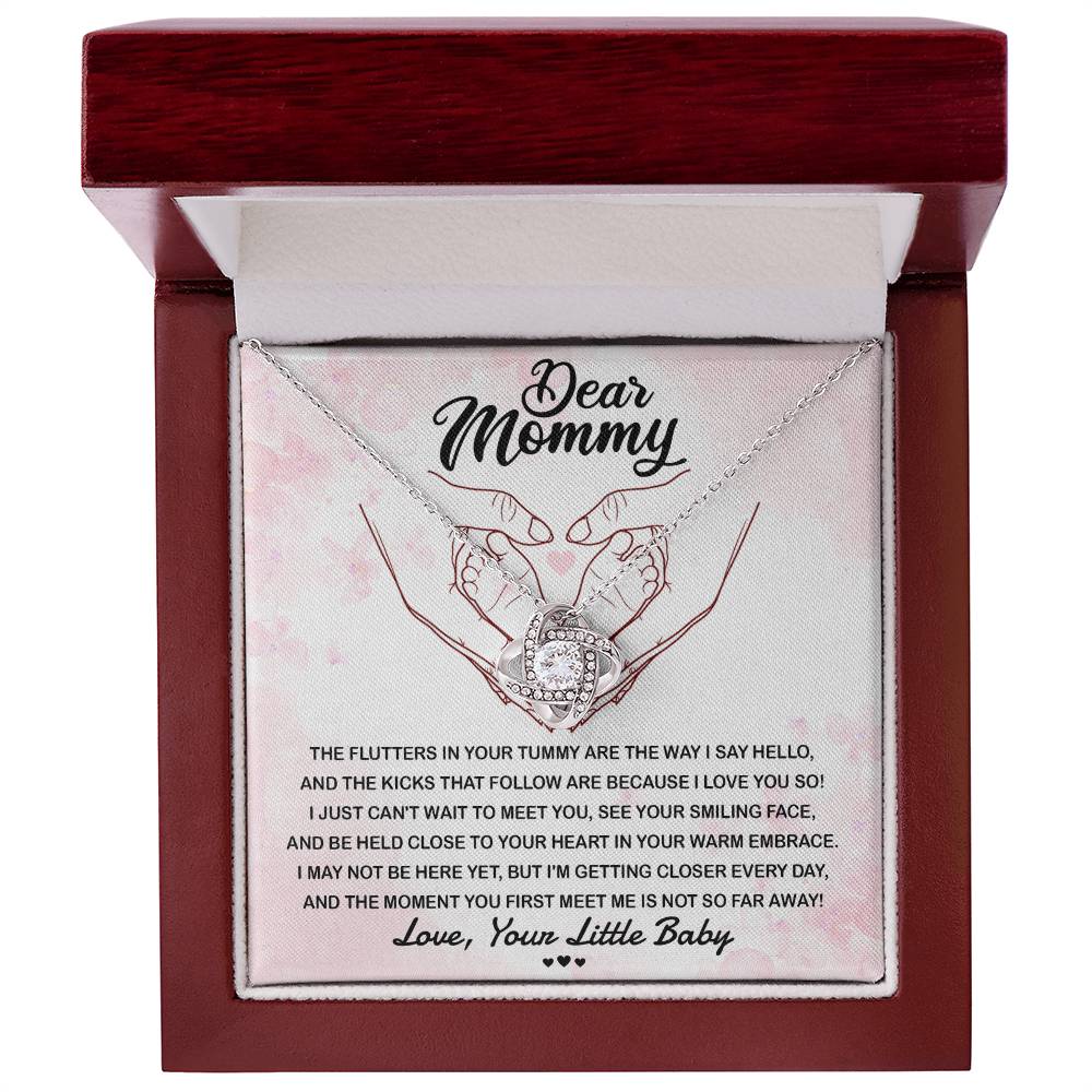 Mommy I Love You, Love Knot Necklace